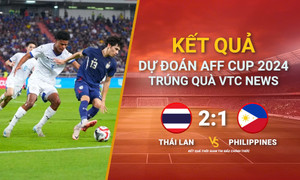 Kết quả dự đoán AFF Cup 2024 trúng quà VTC News: Thái Lan vs Philippines 
