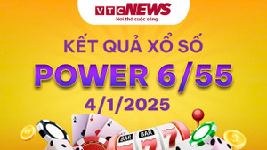 Vietlott 4/1 - Kết quả xổ số Vietlott hôm nay 4/1/2025 - Xổ số Power 6/55