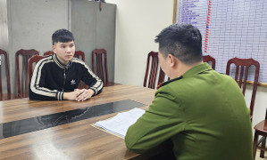 Nam thanh niên 'đi bão', tông gãy chân trung tá công an ở Hà Nội