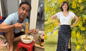 Sao Việt 6/1: Quyền Linh ăn uống đạm bạc, Hồng Đào trẻ trung tuổi 62