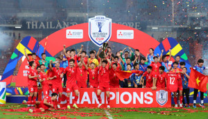 Hơn 13,2 triệu lượt tương tác trên mạng xã hội nói về Việt Nam vô địch AFF Cup 