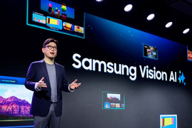 Samsung ra mắt màn hình AI hóa tại CES 2025