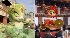 Loạt linh vật rắn dễ thương khiến cộng đồng mạng Trung Quốc mê mẩn