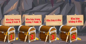 Câu đố tưởng đơn giản nhưng cực 'hại não': Rương kho báu ở đâu?