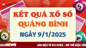 Kết quả xổ số Quảng Bình hôm nay 9/1/2025 - XSQB 9/1
