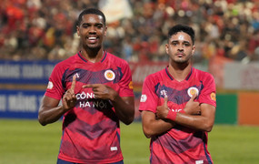 Không cần Quang Hải đá chính, CLB Công an Hà Nội thắng dễ đội bóng Philippines