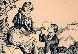 Thử thách tìm 2 khuôn mặt ẩn trong bức tranh