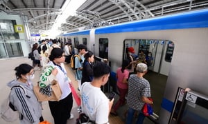 Metro số 1 TP.HCM thu hơn 11 tỷ đồng dịp Tết Ất Tỵ