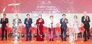 Khai trương Legend Valley Hotel, sẵn sàng đón làn sóng du lịch đến Hà Nam