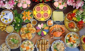 Những mâm cỗ Tết gây sốt mạng xã hội của mẹ đảm Hà thành