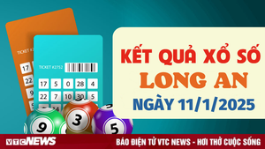 XSLA 11/1 - Trực tiếp kết quả xổ số Long An hôm nay 11/1/2025