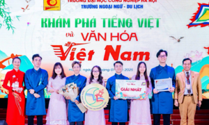 Lần đầu tổ chức thi khám phá Tiếng Việt và văn hoá dân tộc dành cho sinh viên