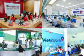 Bốn ngân hàng lớn nhất Việt Nam báo lãi kỷ lục