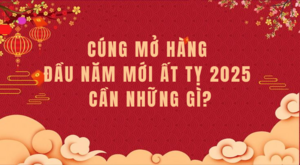 Cúng mở hàng đầu năm cần những gì?