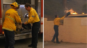 Sở cứu hỏa Los Angeles bác tin dùng túi xách dập lửa do thiếu hụt vật tư 