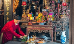 Văn khấn ngày rằm tháng Chạp năm Giáp Thìn cúng thần linh và gia tiên 