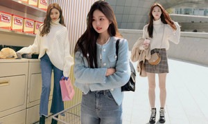 Phong cách Hàn Quốc cho nàng nhỏ nhắn vào mùa lạnh