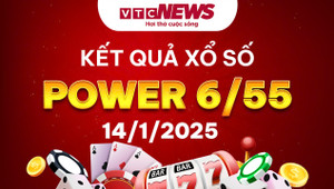 Vietlott 14/1 - Kết quả xổ số Vietlott hôm nay 14/1/2025 - Xổ số Power 6/55