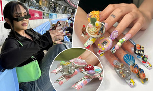 Ngắm những bộ móng tay giá tới 45 triệu đồng, mất đến 14 tiếng để vẽ