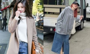 Phối đồ nhanh gọn giữ ấm cơ thể