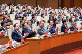 Tổng Bí thư dự hội nghị toàn quốc về đột phá phát triển khoa học, công nghệ