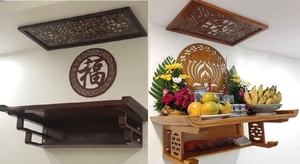 Cách đặt bàn thờ treo tường chuẩn