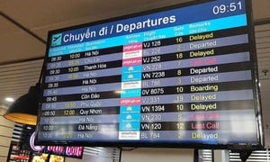 Cách đọc bảng thông báo điện tử trong sân bay