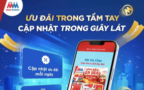 MM Mega Market ra mắt ấn phẩm khuyến mãi điện tử trên ứng dụng MCard