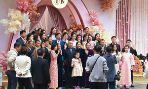 Lễ ăn hỏi của Á hậu Phương Nhi tại Thanh Hóa