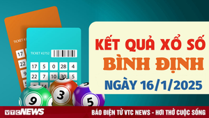 XSBDI 16/1 - Kết quả xổ số Bình Định hôm nay 16/1/2025