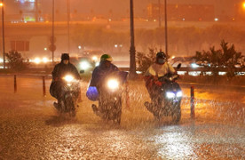 Thời tiết TP.HCM ngày 15/1: Mưa rào rải rác và dông