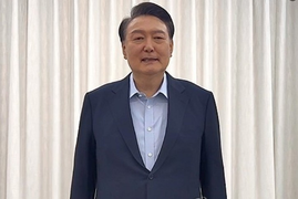 Video: Tổng thống Yoon Suk-yeol phát biểu trước khi đến trụ sở điều tra