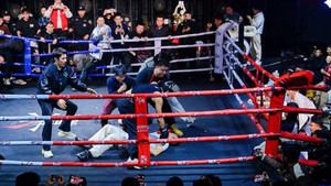 Lấy tên của 'Thánh Muay' thi đấu, võ sĩ Trung Quốc bị hạ gục chỉ bằng 1 đòn