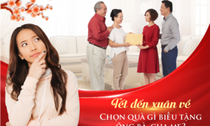 Quà sức khỏe - món quà ý nghĩa biếu tặng ông bà, cha mẹ dịp Tết