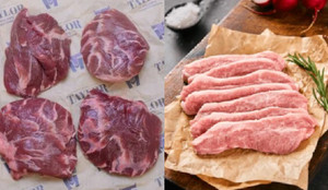 Thịt nọng và thịt má đào khác nhau chỗ nào?