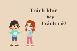 99% người sai chính tả: 'Trách khứ' hay 'trách cứ'?