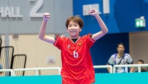 Đội tuyển futsal nữ Việt Nam thắng 21-0