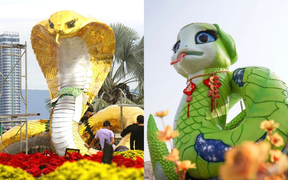 Những 'bé Na' đang hot nhất cuộc đua linh vật rắn Tết Ất Tỵ 2025