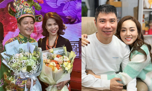 Sao Việt 19/1: Bạn gái Chí Trung tới xem Táo Quân, Công Lý tươi tắn bên vợ trẻ
