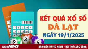 Kết quả xổ số Đà Lạt hôm nay 19/1/2025 - XSDL 19/1
