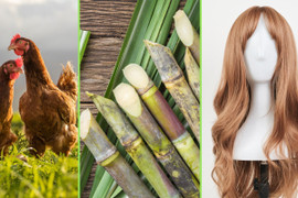 Công ty ở Trung Quốc tặng mía, tóc giả làm quà Tết cho nhân viên 