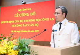 Giám đốc Công an Bắc Giang làm Chánh Văn phòng Bộ Công an