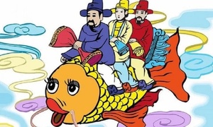 Vì sao Táo quân có hai ông một bà?