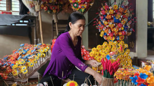 Làng hoa giấy Thanh Tiên 300 năm tuổi ở TP Huế