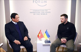 Thủ tướng Chính phủ Phạm Minh Chính gặp Tổng thống Ukraine