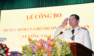 Công an TP Huế có tân Phó Giám đốc