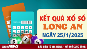 Trực tiếp kết quả xổ số Long An hôm nay 25/1/2025 - XSLA 25/1