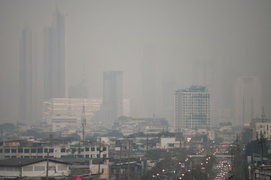 Ô nhiễm không khí ở Bangkok buộc 352 trường học đóng cửa
