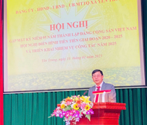 Bắc Ninh: Lãnh đạo huyện Yên Phong dự hội nghị điển hình tiên tiến xã Yên Trung