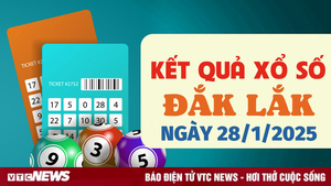 Kết quả xổ số Đắk Lắk hôm nay 28/1/2025 - XSDLK 28/1